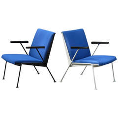 Two Award Winning " Oase " Arm Chairs by Wim Rietveld for Ahrend de Cirkel