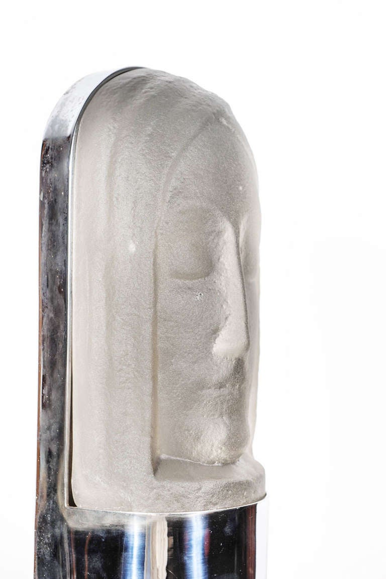 20th Century Art Deco Wall Lamp Leerdam Glass 1930s