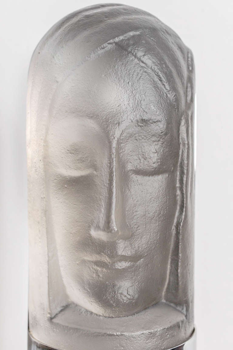Art Deco Wall Lamp Leerdam Glass 1930s 1