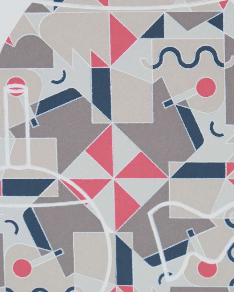 Original Limited Edition 'Memphis' Litho by Alessandro Mendini for Alessi For Sale 2