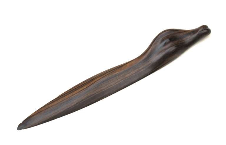 Wooden Art Deco Letter Opener by Willem Raedecker In Fair Condition For Sale In Amstelveen, NL