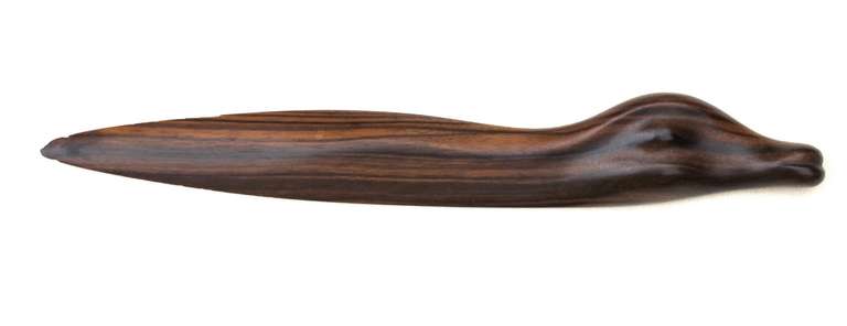 Wooden Art Deco Letter Opener by Willem Raedecker For Sale 2