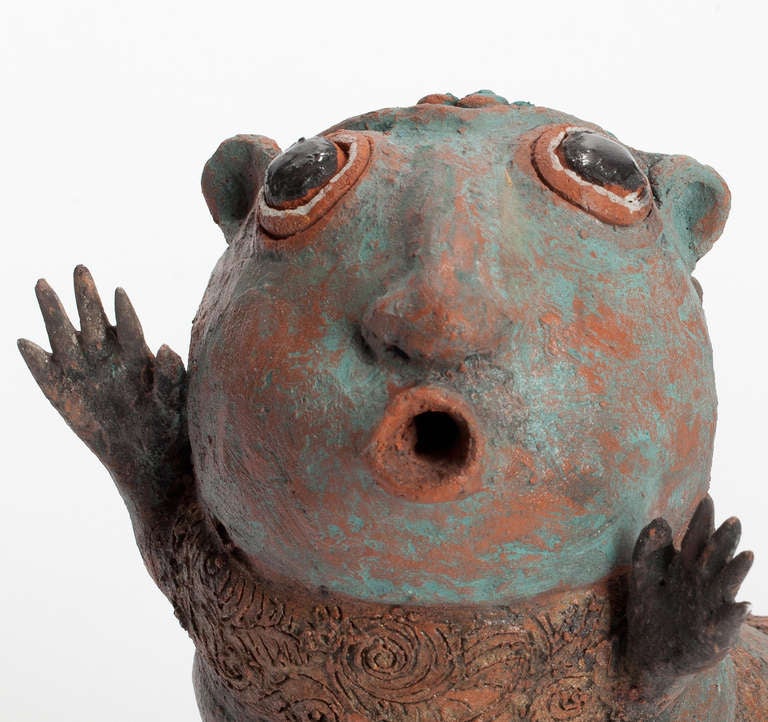 20th c. Ceramic Animal Sculpture by Etie van Rees 1