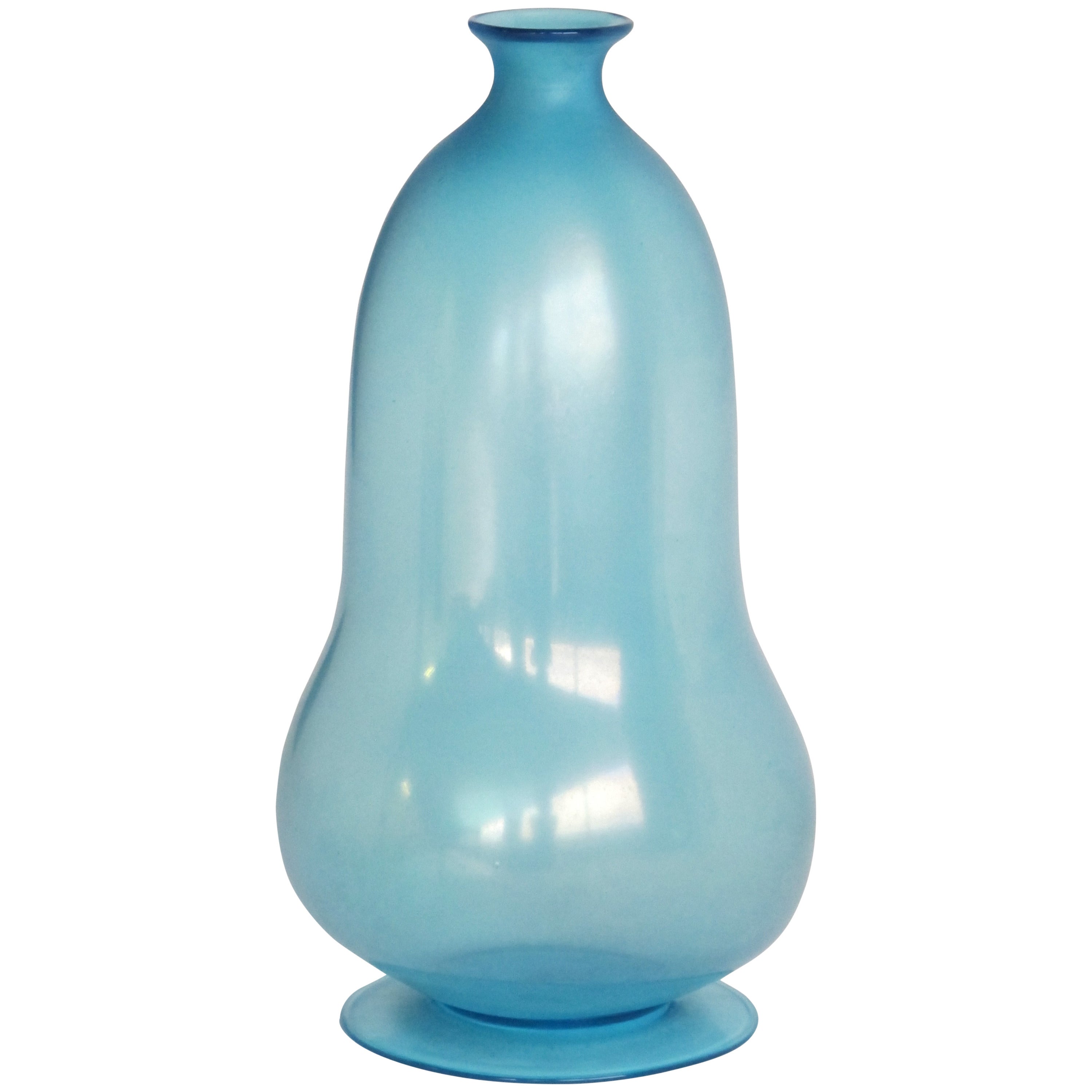Art Deco Glass Vase by Andries Dirk Copier, Leerdam Unica, 1920s For Sale