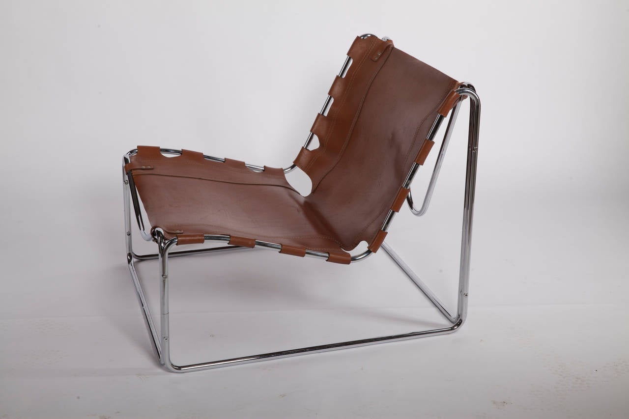 Fabio Lounge Chair by Pascal Mourgue for Steiner Meubles, 1970 In Excellent Condition For Sale In Amstelveen, NL