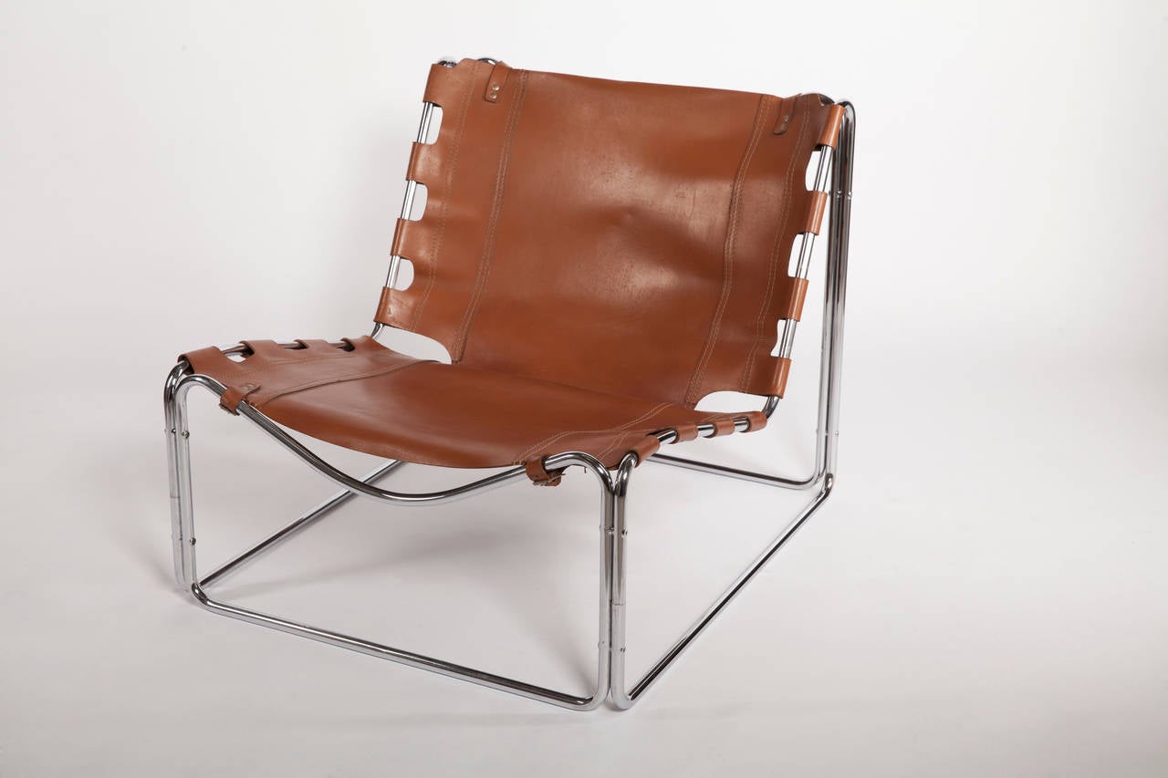 Fabio Lounge Chair by Pascal Mourgue for Steiner Meubles, 1970 For Sale 3