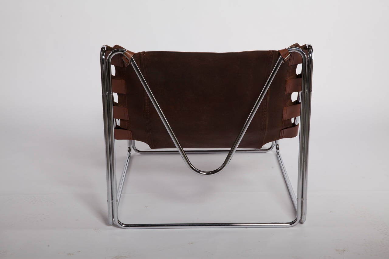French Fabio Lounge Chair by Pascal Mourgue for Steiner Meubles, 1970 For Sale