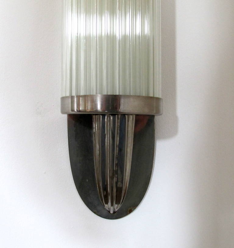 Pair of Art Deco Wall Sconces 2