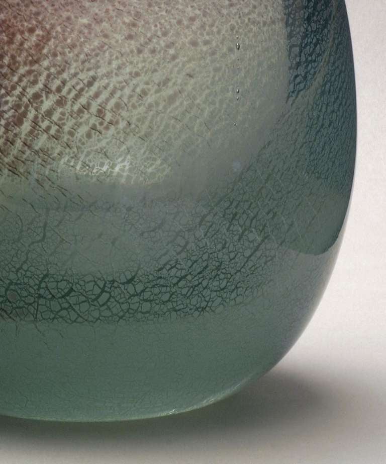 A.D. Copier Art Glass Vase (Leerdam Unica) 1941 1