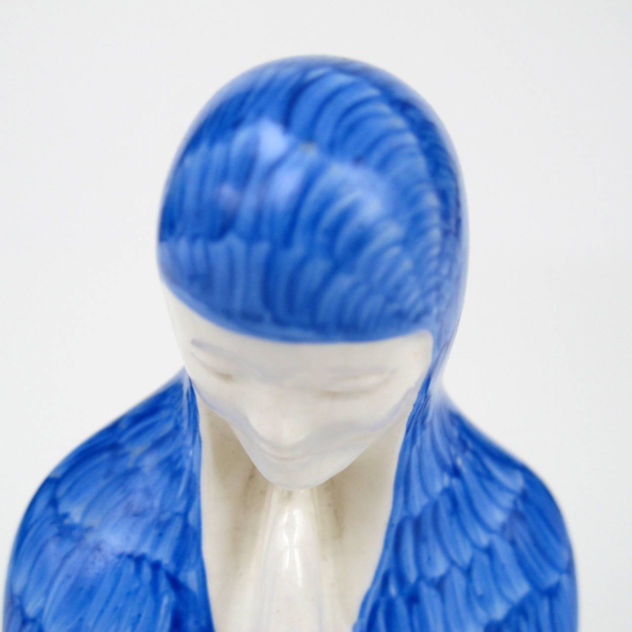 Ceramic figure by Ed Antheunis for Plateelfabriek Zuid Holland, Gouda, ca. 1935 1