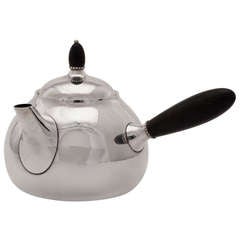Vintage Sterling Silver Teapot by Georg Jensen 20th century "80A"
