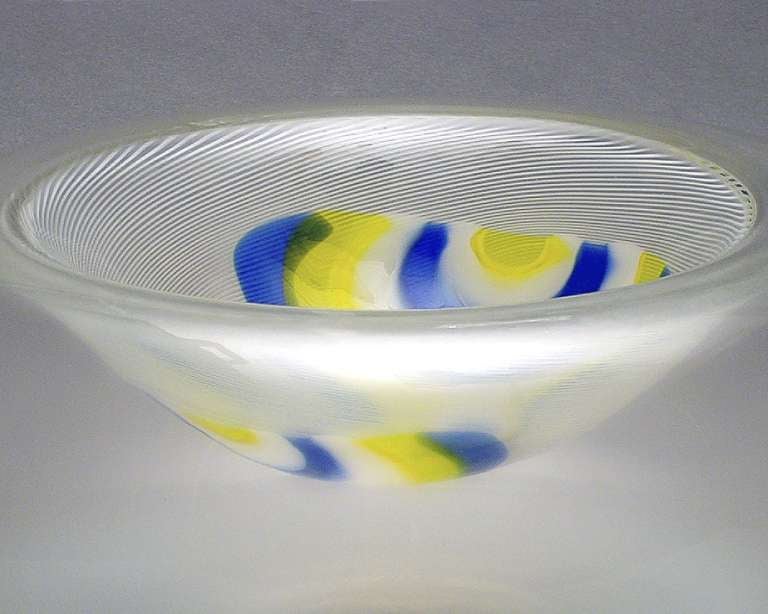 20th Century Murano Studio Glass One-Off by Andries Dirk Copier and Lino Tagliapietra, 1981 For Sale