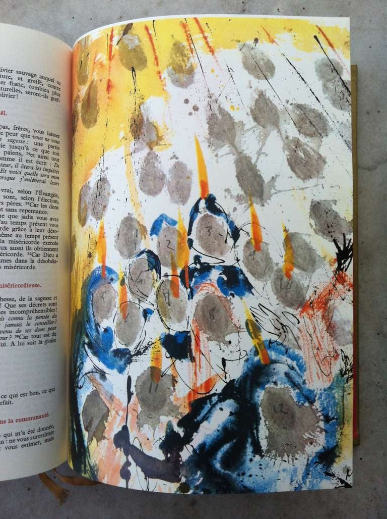 Salvador Dali illustrated Bible with 40 full page illustrations by