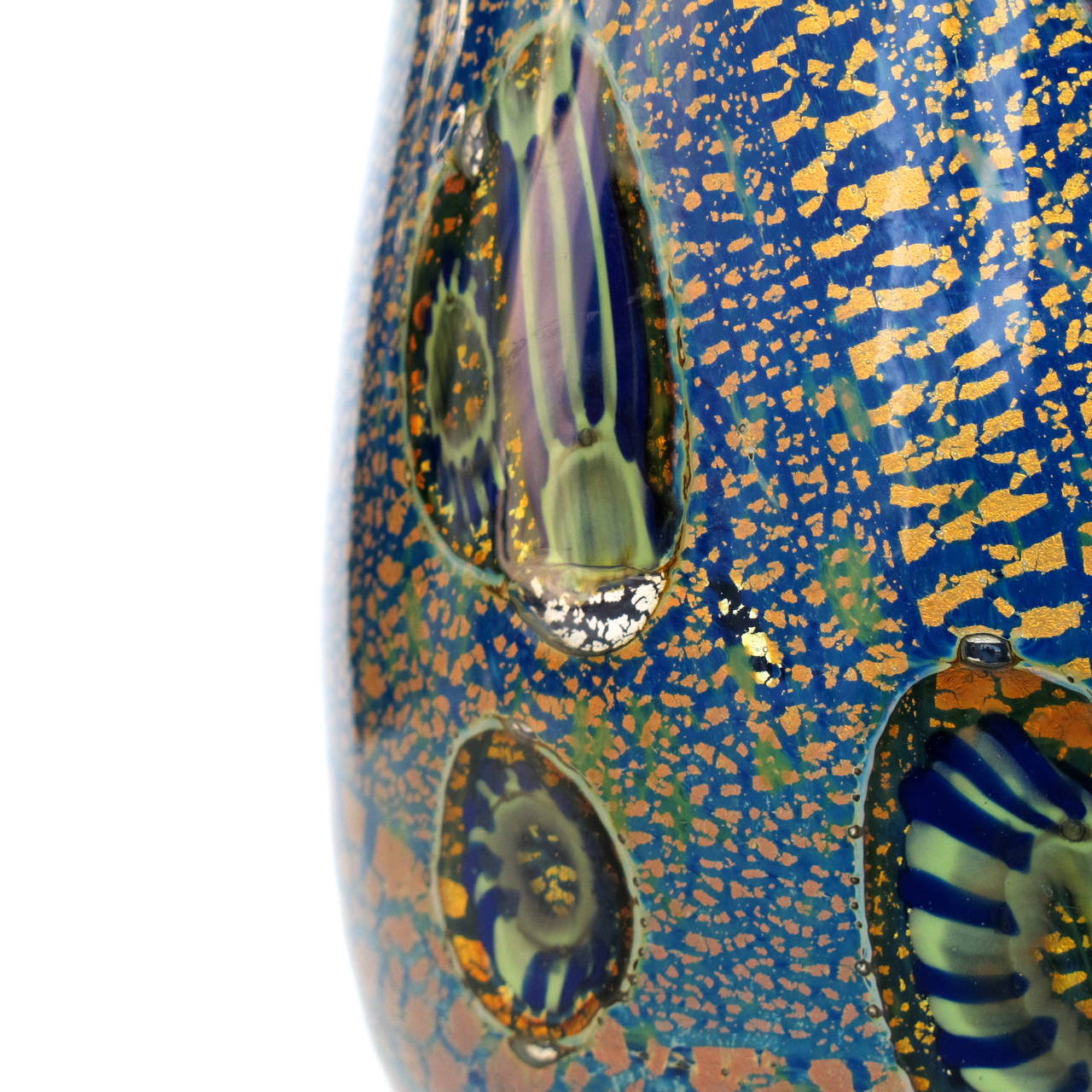 Italian Aldo Nason, Yokohama Vase, Murano Glass, circa 1960
