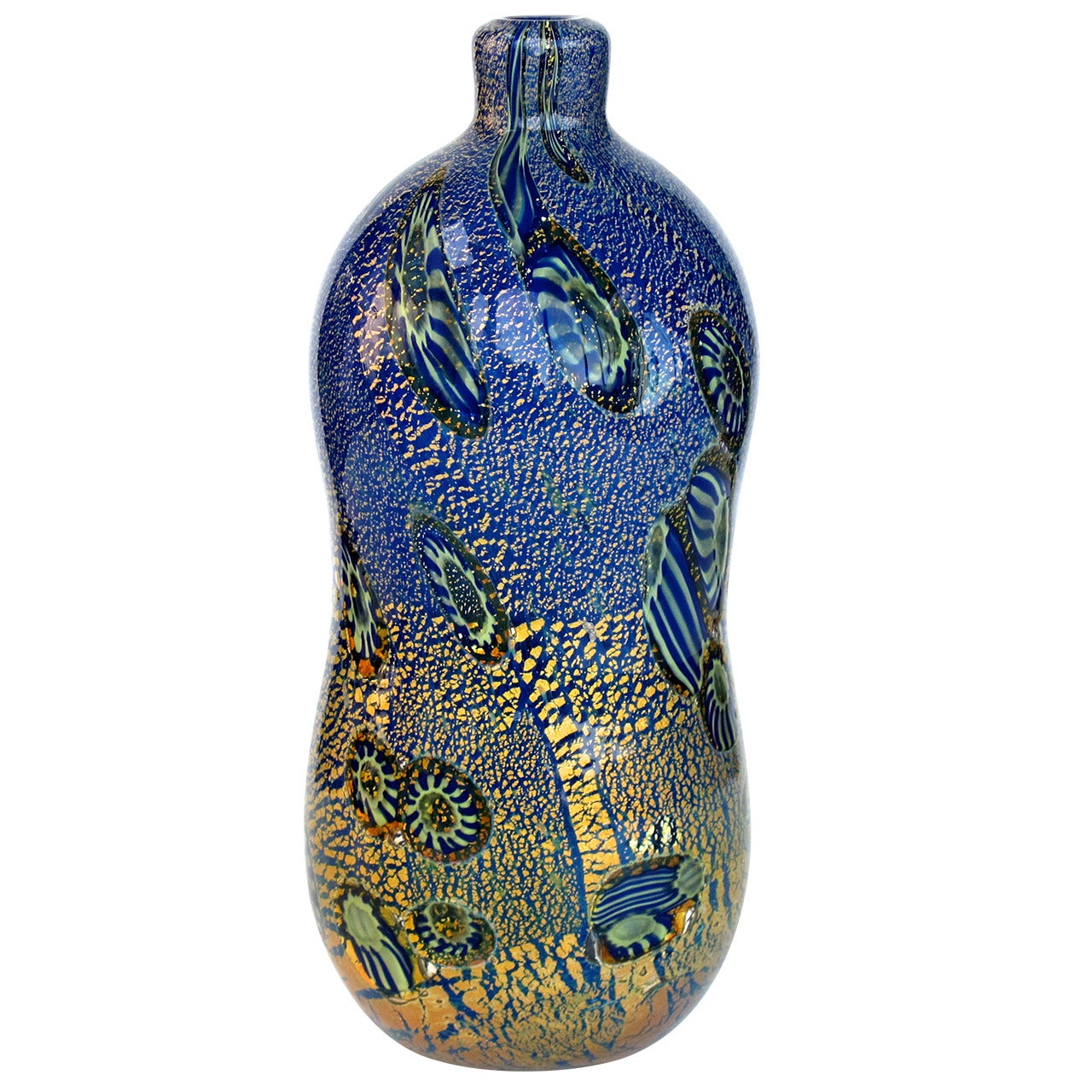 Aldo Nason, Yokohama Vase, Murano Glass, circa 1960