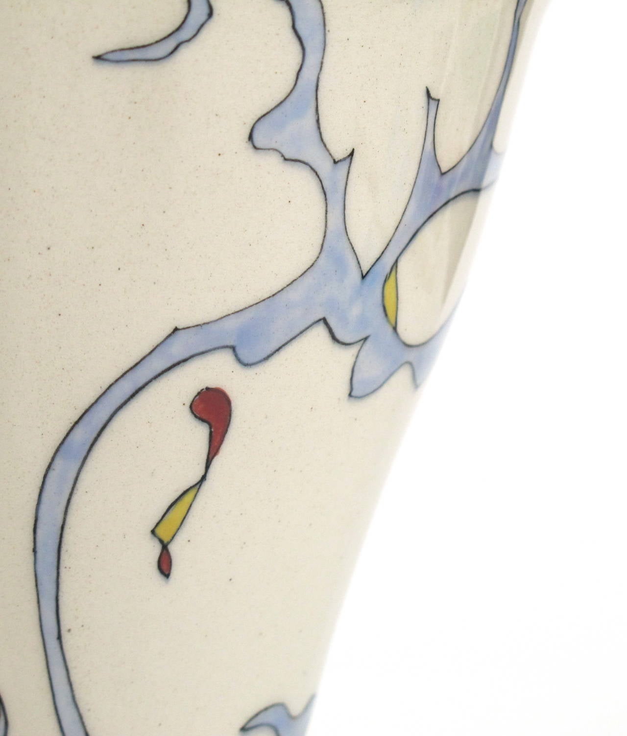Early 20th Century Theo Colenbrander, Art Deco Vase for RAM Pottery, Decor Spichtig 