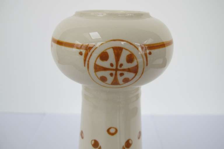 Lovely Art Nouveau Vase by Haga Pottery, Purmerend 2