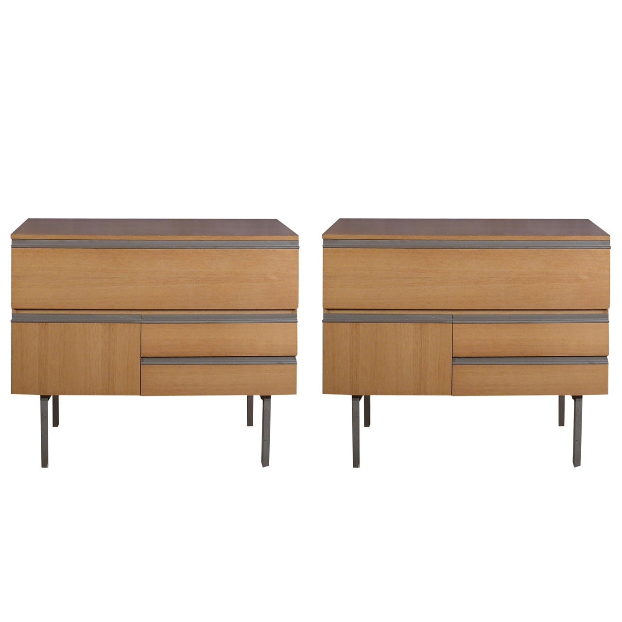 Pair of Chests of Drawers in the Style of Gio Ponti