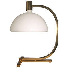 A rare gold AM-AS Table Lamp by Franco Albini and Franca Helg