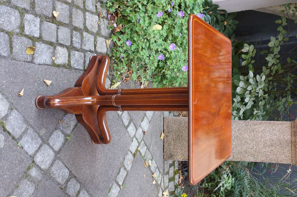 Biedermeier A Pair of Mahogany Side Tables For Sale