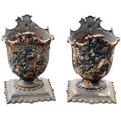 Pair of Victorian English Urns