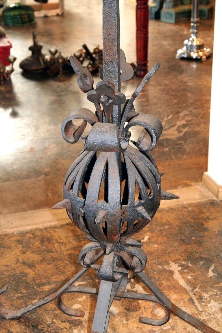 Cast Iron Finial from Building Top For Sale at 1stdibs
