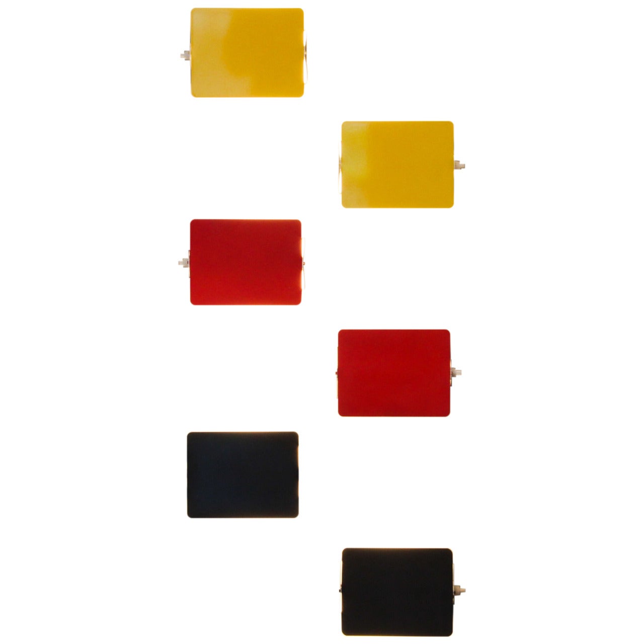 Six CP1 Wall Lamps by Charlotte Perriand for Les Arcs Ski Resort from 1960s