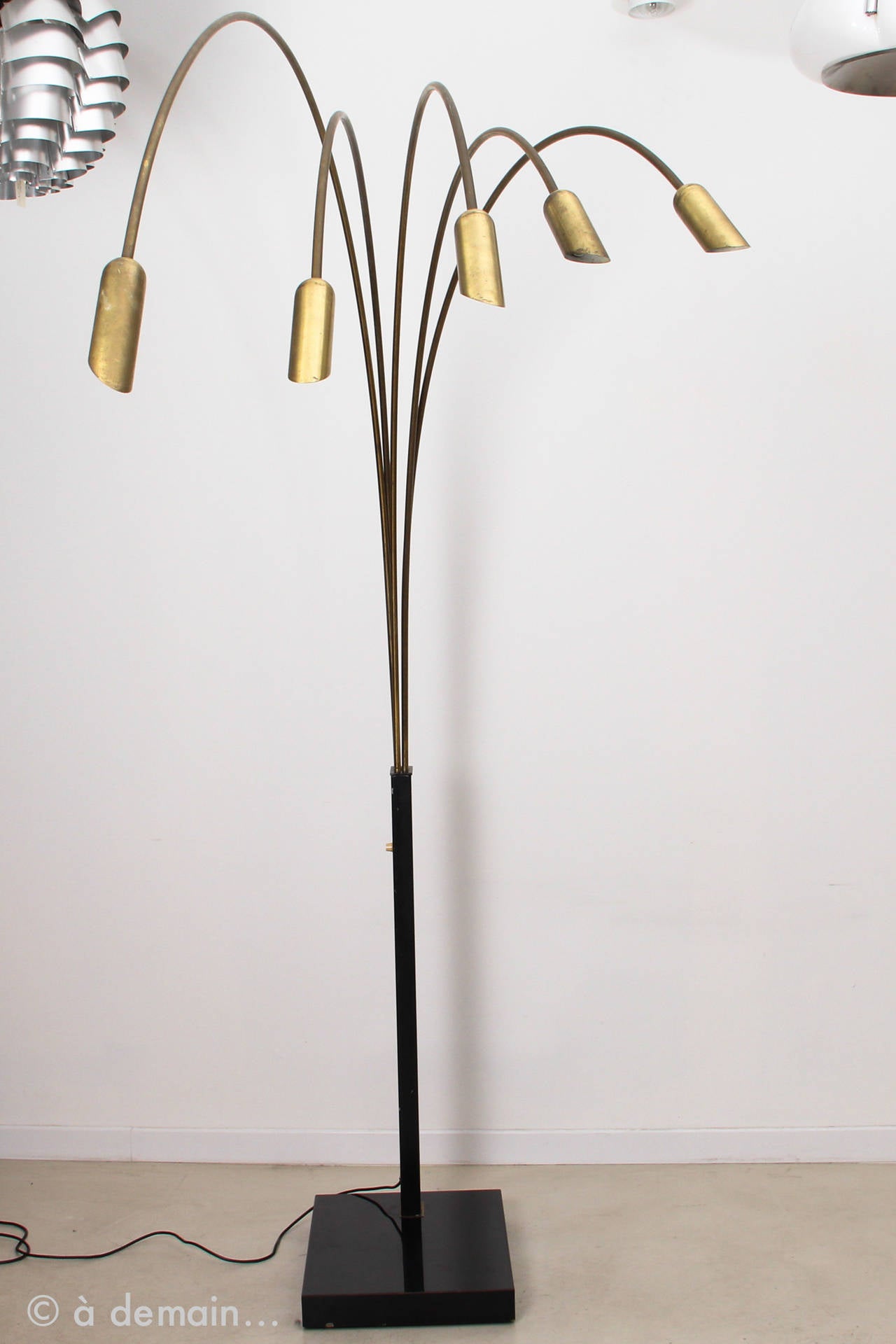 Extra Large Floor Lamp from the 1950s 1