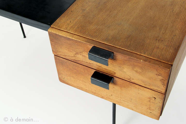 Mid-20th Century CM 141 Desk by Pierre Paulin for Thonet, 1954