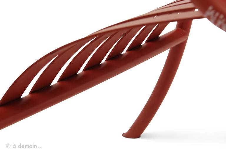 Metal Thinking Man's Chair Lounge Chair designed by Jasper Morrison for Cappellini in 1986