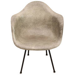 Rope-Edge Dining Armchair with X Base by Charles Eames, Edited by Zenith