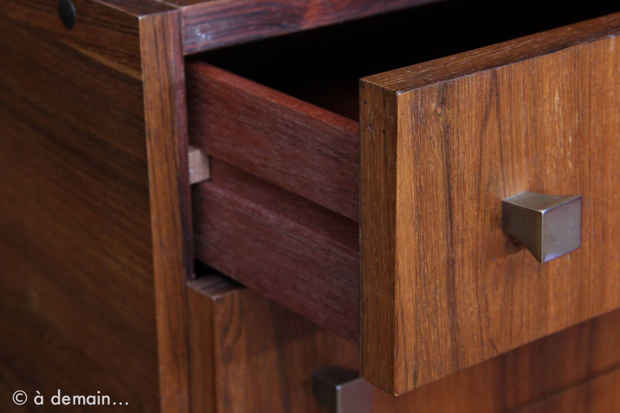 1960s Danish Large Rosewood Bookcase 2