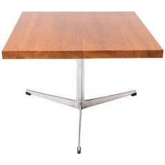 Rare Square Coffee Table by Arne Jacobsen