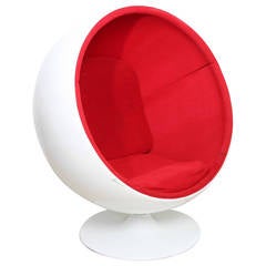 Ball Chair Designed by Eero Aarnio and Produced by Asko in 1963