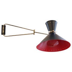 Lunel Large Wall Lamp from the 1950s 10