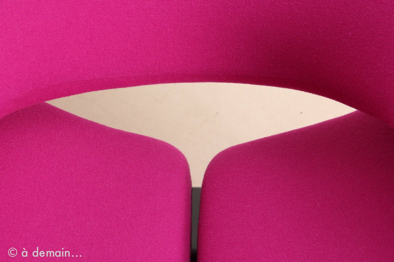 Pink Ribbon Chair Designed by Pierre Paulin, Edited by Artifort in 1966 5