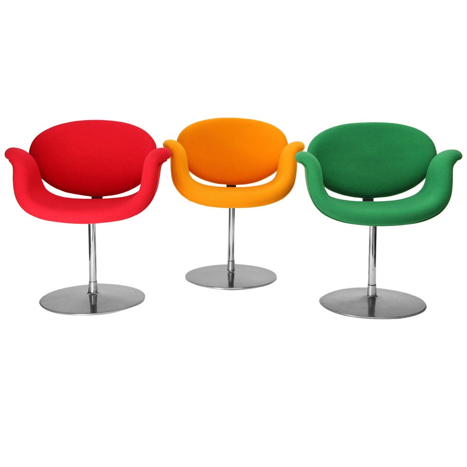 Llittle Tulip Chair Designed By Pierre Paulin For Artifort In 1965