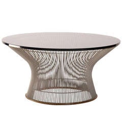 Coffee table series 1725 designed by Warren Platner, edited by Knoll in 1962