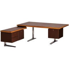 Executive desk designed by Warren Platner edited by Knoll in 1973 7