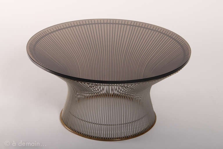 Mid-20th Century Coffee table series 1725 designed by Warren Platner, edited by Knoll in 1962