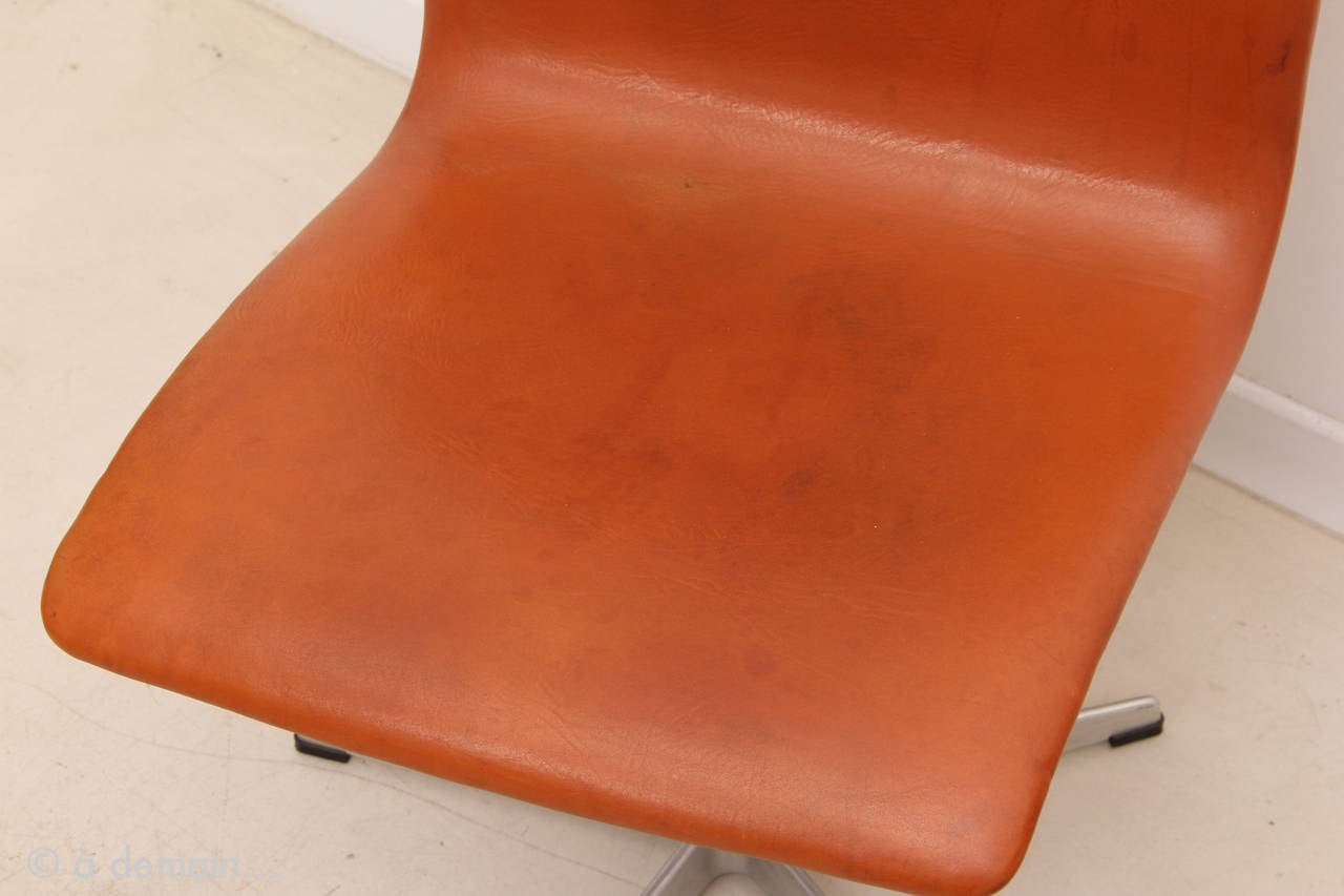 Oxford Chair by Arne Jacobsen, Produced by Fritz Hansen, 1963 In Good Condition In Paris, FR