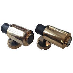 Pair of Jacques Biny Wall Lights for Lita from the 1950s 7