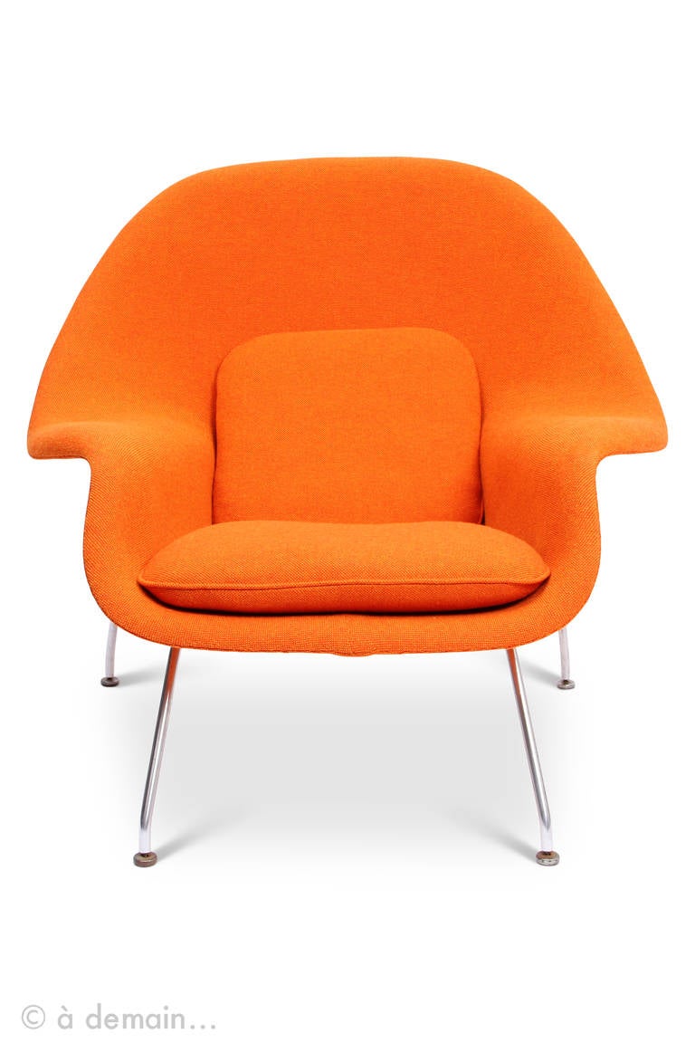 1948 Eero Saarinen Womb Chair edited by Knoll at 1stDibs