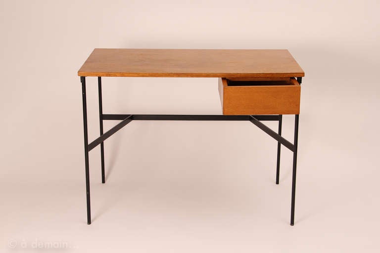Mid-Century Modern Pierre Paulin CM174 Desk and CM197 Armchair circa 1955