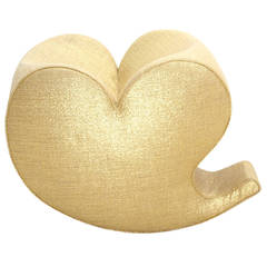 Gold Soft Heart Rocking Chair by Ron Arad Edited by Moroso, 1991-2011