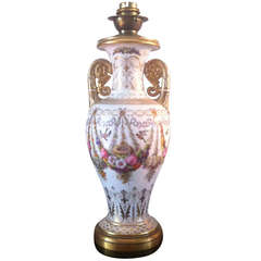 1820s French PARIS Porcelain vase