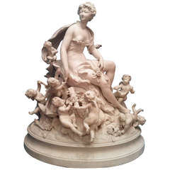 19th Century French Porcelain Group