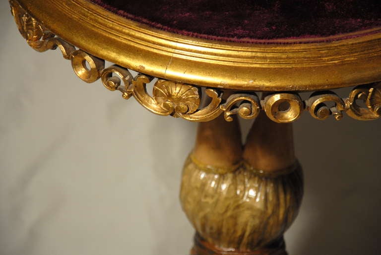 19th Century Rare and Exquisite Venetian Acrobat Pedestal For Sale 3