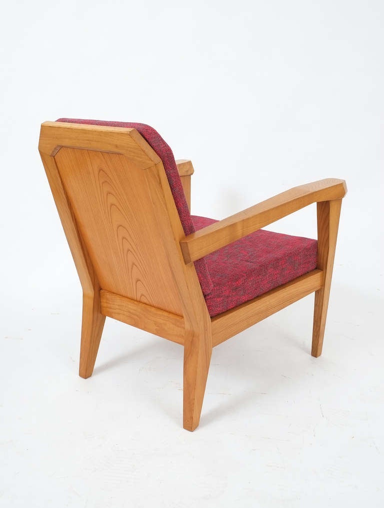 20th Century Elegant 1920s Pair of Felix Kayser Attributed Easy Chairs, Bauhaus