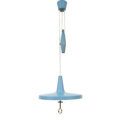 1950's Italian Counter Balance Ceiling Fixture